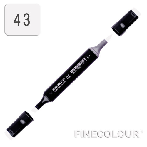 Маркер спиртовой Finecolour Brush 043 пурпурно-серый №3 PG43