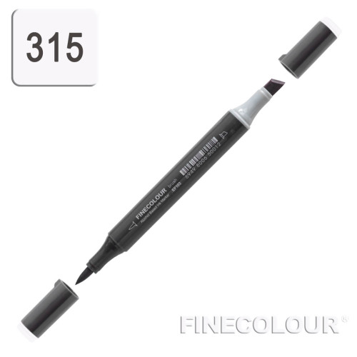 Маркер спиртовой Finecolour Brush-mini светлый пурпурный BV315