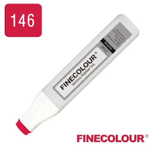 Заправка для маркера Finecolour Refill Ink 146 глубокий красный цвет R146