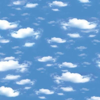 Калька Folia Transparent paper Elements 115 гр, 50x70, Clouds лист