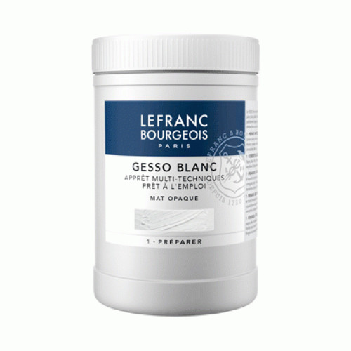 Грунт акриловый Acrylic Gesso 1 литр Lefranc & Bourgeois