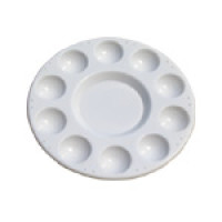 Палітра пластикова кругла DKART CRAFT DK18408