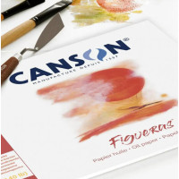 Альбоми, папір для олійного та акрилового живопису Canson блок Figueras Bloc, 290g, 290g, 24 x 33 (10)