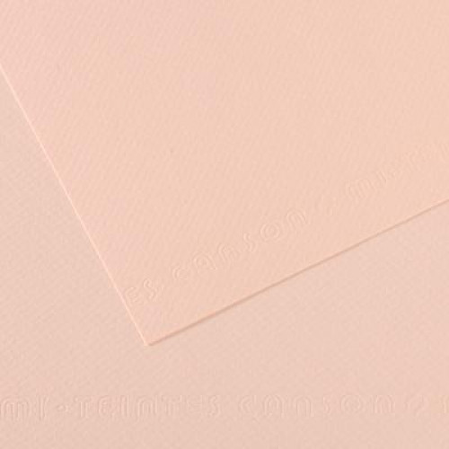 Бумага для пастели 50х65 см Canson 160 г No103 розовый пастельный