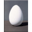 Гипсовая модель учебная Яйцо 17 см d-12 см