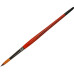 Пензель синтетика кругла KOLOS Carrot 1097R, коротка ручка №8