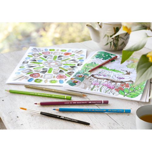 Карандаши акварельные 120 цветов Faber-Castell ALBRECHT DURER в дереве боксе 117513 Карандаши акварельные 120 цветов Faber-Castell ALBRECHT DURER в дереве боксе 117513