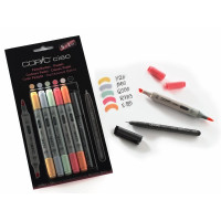 Набор маркеров Copic Ciao set 5+1, пастельные цвета + лайнер - 22075555