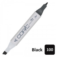Маркер Copic Marker №100 Black Черный