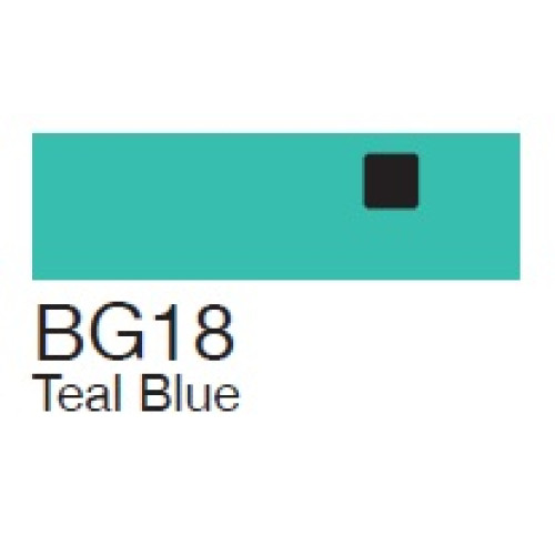 Маркер Copic Marker BG-18 Teal blue сине-бирюзовый 2007556