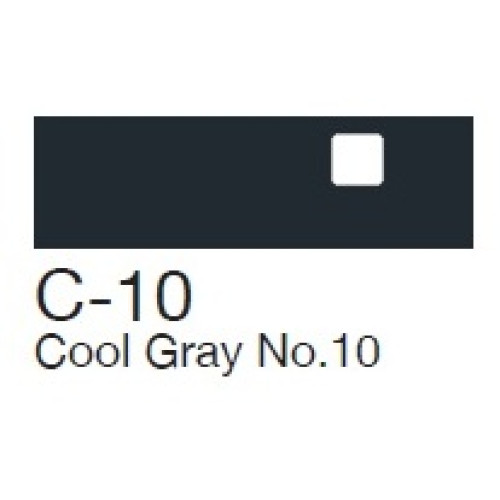 Маркер Copic Marker C-10 Cool gray Холодный серый 2007585