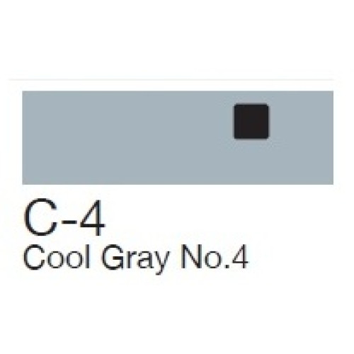 Маркер Copic Marker C-4 Cool gray Холодный серый 2007582