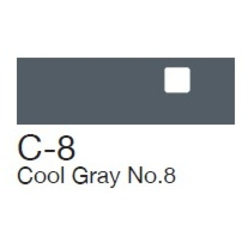 Маркер Copic Marker C-8 Cool gray Холодный серый 2007584