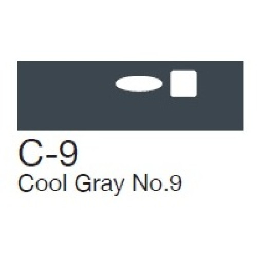 Маркер Copic Marker C-9 Cool gray Холодный серый 2007516