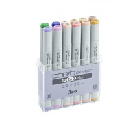 Набор маркеров Copic Sketch Set EX-3, 12 шт