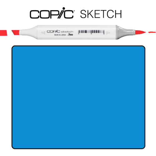 Маркер Copic Sketch FB-2 Fluorescent dull blue Флюорисцентний Тьмяно-блакитний