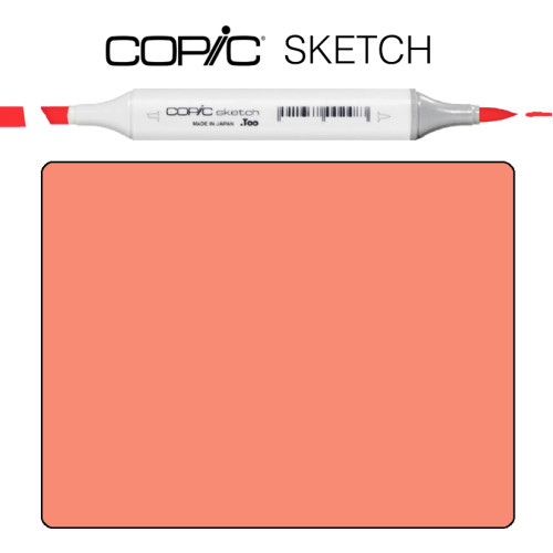 Маркер Copic Sketch R-05 Salmon red Оранжево-красный