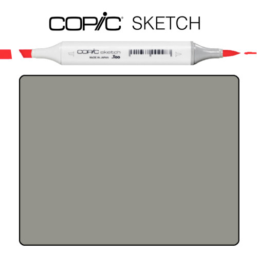 Маркер Copic Sketch W-6 Warm gray Теплый серый