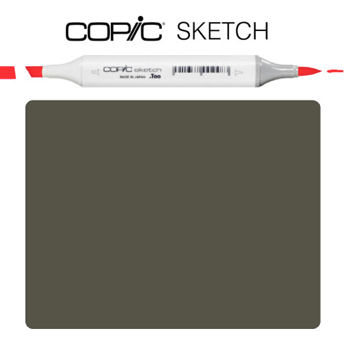 Маркер Copic Sketch W-9 Warm gray Теплый серый