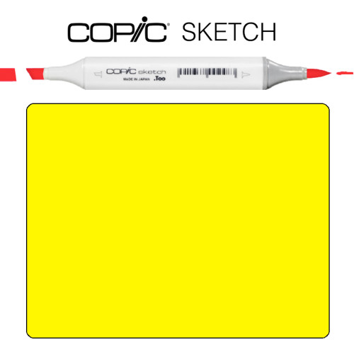 Маркер Copic Sketch Y-08 Acid yellow Насыщено-желтый
