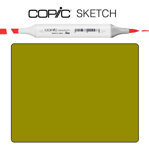 Маркер Copic Sketch YG-97 Spanish olive Темно-оливковий