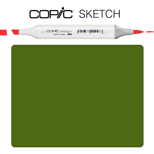 Маркер Copic Sketch YG-99 Marine green Темно-зелений