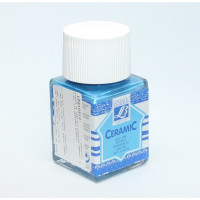 Краска по стеклу и керамике 50 мл, №028 Sky blue