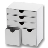 заготовка Folia бокс картонний Chest medium (Комодик №3) 14*9,5*16 см, 1 шт (3316)