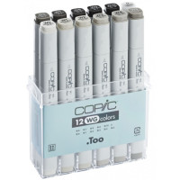 Маркери COPIC у наборі Marker серії WG, 12 шт -20075154