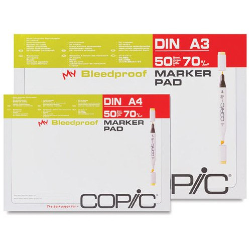 Блокнот copic для маркеров Alcohol Marker Pad 70 g/m2, A3 50 лист