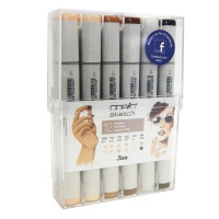 Набор маркеров Copic SKETCH 12 цветов телесные