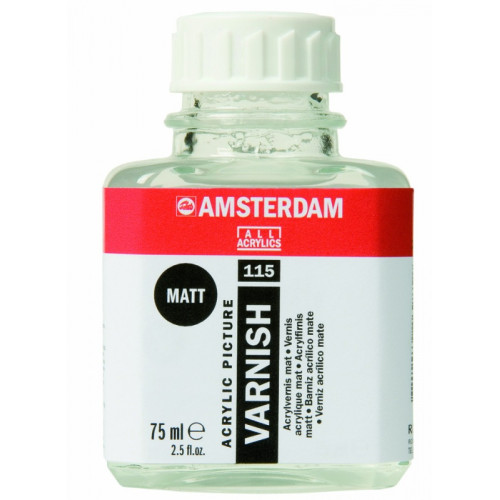 Матовый лак для акриловых красок AMSTERDAM 75 мл