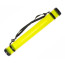 Тубус для паперу жовтий прозорий пластиковий довжина 65 см діаметр 8,3 см DKART & СRAFT