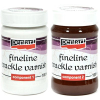Набір двокомпонентний кракелюр Fineline, 2x100 мл, Pentart