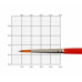 Пензель синтетика кругла KOLOS Carrot 1097R, коротка ручка №2