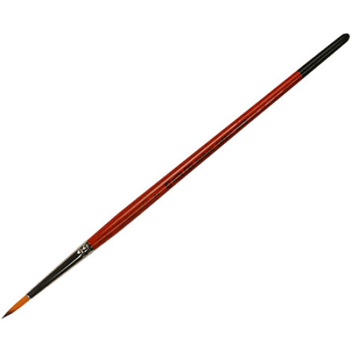Кисть синтетика круглая KOLOS Carrot 1097R, короткая ручка №2