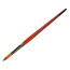 Кисть синтетика круглая KOLOS Carrot 1097R, короткая ручка №10