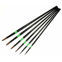 Кисть синтетика круглая KOLOS Green stripe 1019 №6