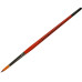 Пензель синтетика кругла KOLOS Carrot 1097R, коротка ручка №6