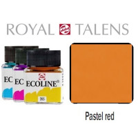 Фарба акварельна рідка Ecoline №245 Оранжево-жовта 30 мл Royal Talens