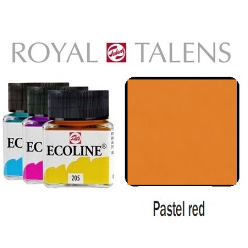 Краска акварельная жидкая Ecoline № 245 Оранжево-желтая 30 мл Royal Talens
