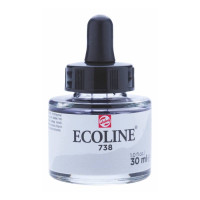 Краска акварельная жидкая Ecoline №738 Серо-золотая светлая 30 мл