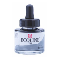 Фарба акварельна рідка Ecoline №717 Холодний сірий 30 мл