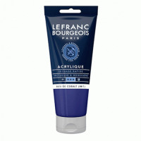 Акрилова фарба Lefranc Fine Acrylic Color 80 мл №040 Cerulean blue hue, Синій небесний