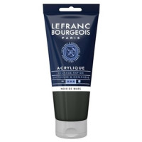 Акриловая краска Lefranc Fine Acrylic Color 80 мл, №271 Mars black, Черный марс