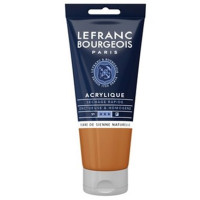 Акрилова фарба Lefranc Fine Acrylic Color 80 мл №482 Raw Sienna, Сієна