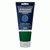 Акрилова фарба Lefranc Fine Acrylic Color 80 мл, №534 Warm green, Зелений теплий 