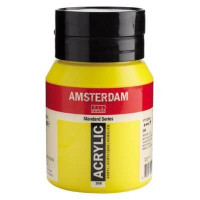 Акриловая краска AMSTERDAM №268 AZO Желтый светлый 500 мл