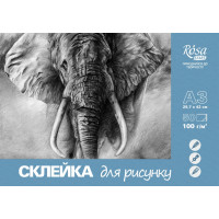 Склейка для малюнку А3 AMBER GRAPHIK 50 аркушів 100 г/м2