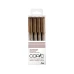 Лайнери Copic Multiliner Brown 4 шт